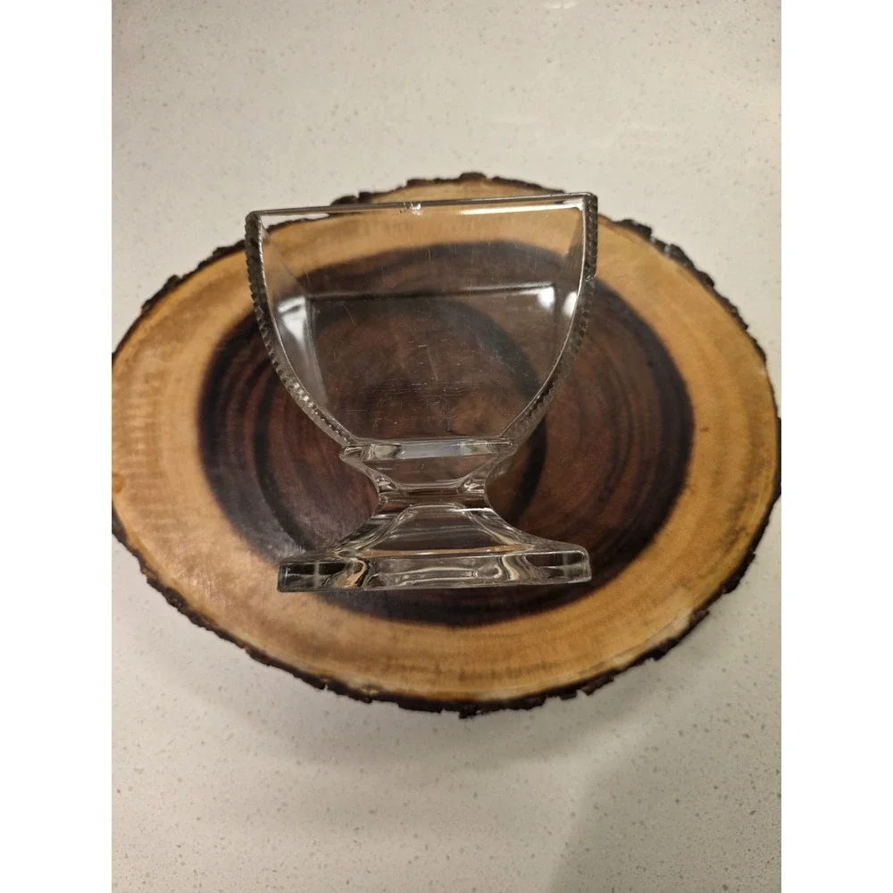 Riverside Glass EAPG Jersey Lily Creamer And Sugar Compote Antique 1880's Footed